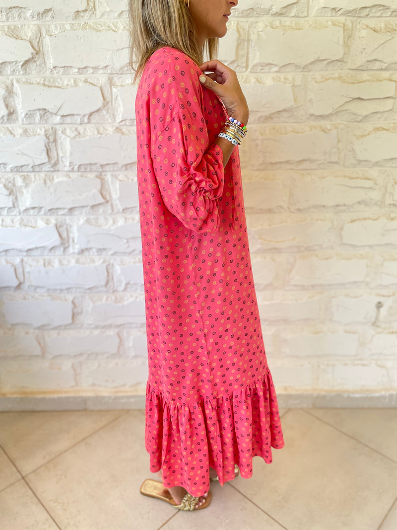 Watermelon Printed City Dress