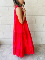 Rouge Tiered Summer Dress