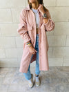 Rose Longline Laidback Shacket