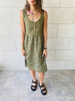 Olive Anglaise Playa Dress