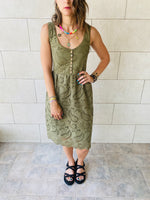 Olive Anglaise Playa Dress