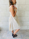 Beige Anglaise Playa Dress