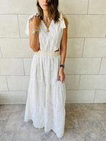 Beige Side Cut Out Dress