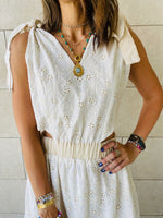 Beige Side Cut Out Dress
