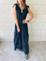 Black Side Cut Out Dress