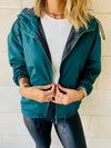 Green Waterproof Hoodie