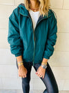Green Waterproof Hoodie