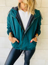 Green Waterproof Hoodie