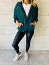 Green Waterproof Hoodie