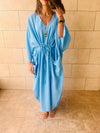 Baby Blue Nubian Kaftan