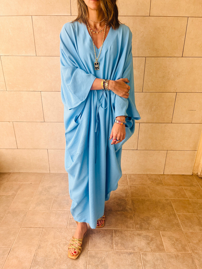 Baby Blue Nubian Kaftan