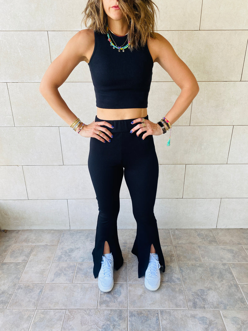 Summer Split Hem Pants