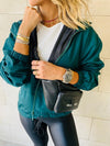 Green Waterproof Hoodie