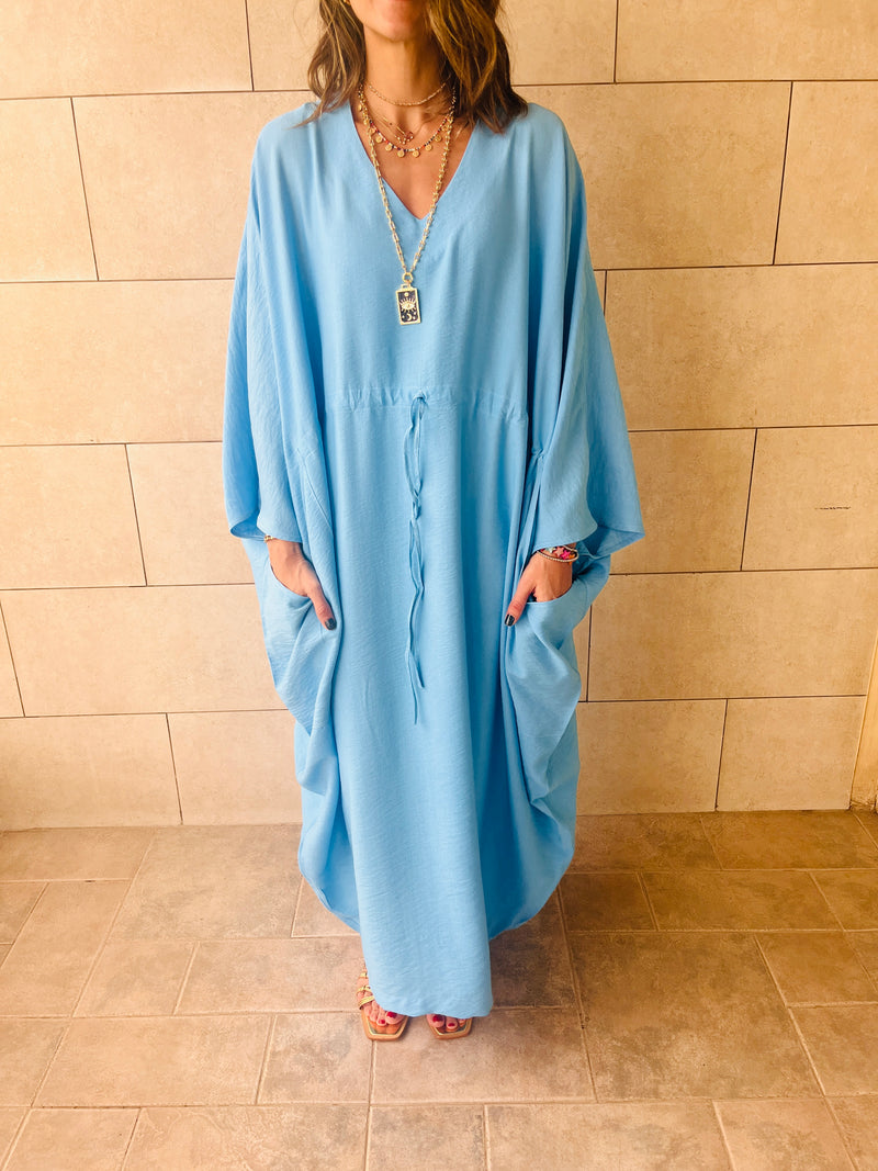 Baby Blue Nubian Kaftan