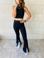 Summer Split Hem Pants