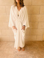 White Nubian Kaftan
