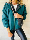 Green Waterproof Hoodie