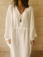 White Nubian Kaftan
