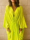 Lime Nubian Kaftan