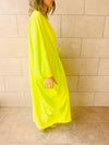 Lime Nubian Kaftan