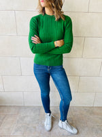 Green Basic Pullover