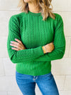 Green Basic Pullover