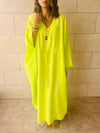 Lime Nubian Kaftan