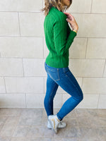 Green Basic Pullover