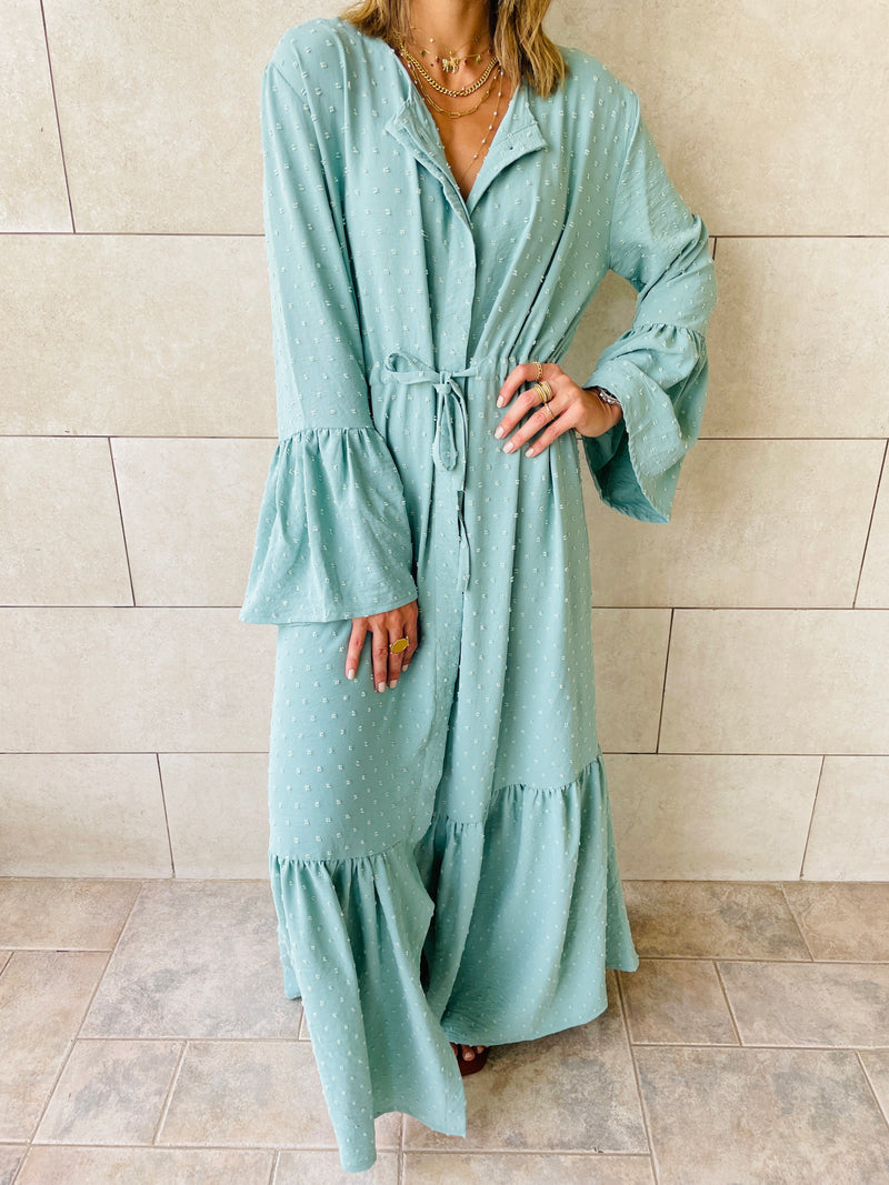 Aqua Santa Maria Dress