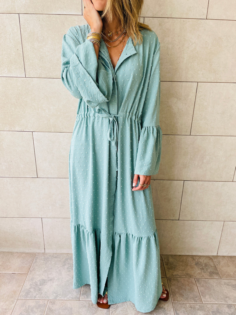 Aqua Santa Maria Dress