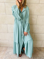 Aqua Santa Maria Dress