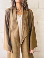 Brown Marrakech Linen Kimono