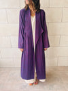 Purple Marrakech Linen Kimono