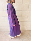 Purple Marrakech Linen Kimono