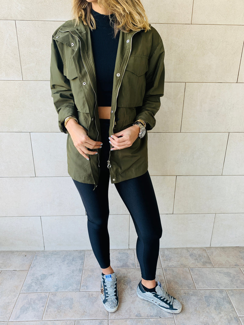 Olive Safari Jacket