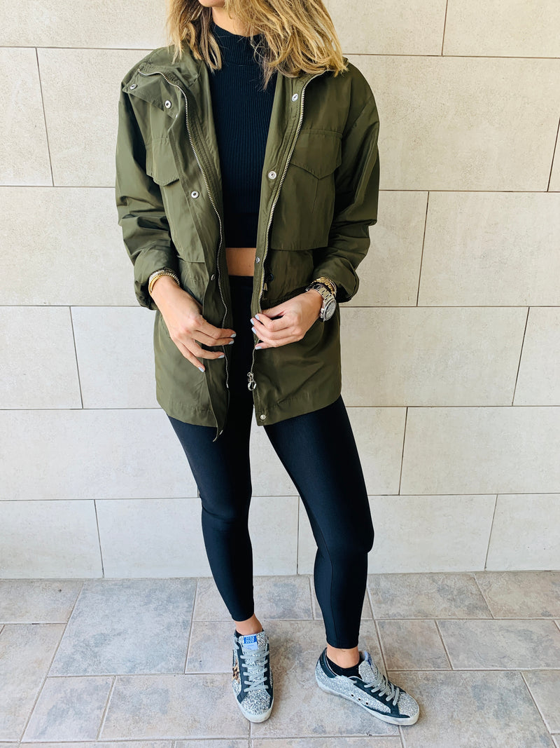 Olive Safari Jacket