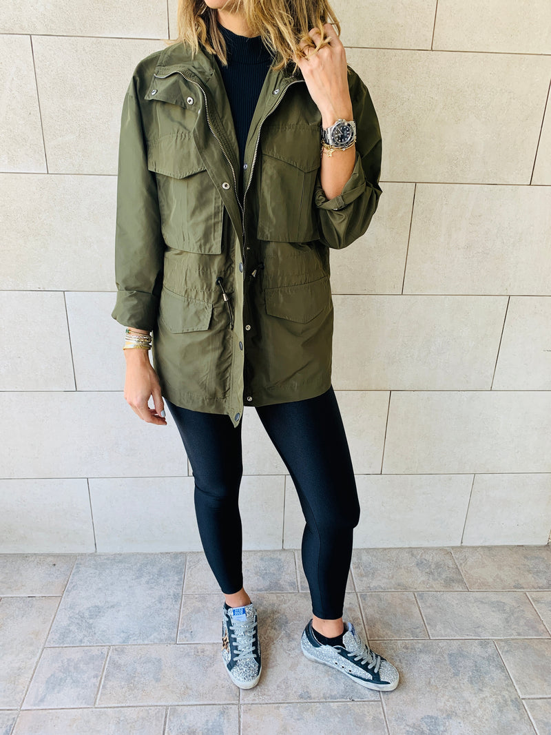 Olive Safari Jacket