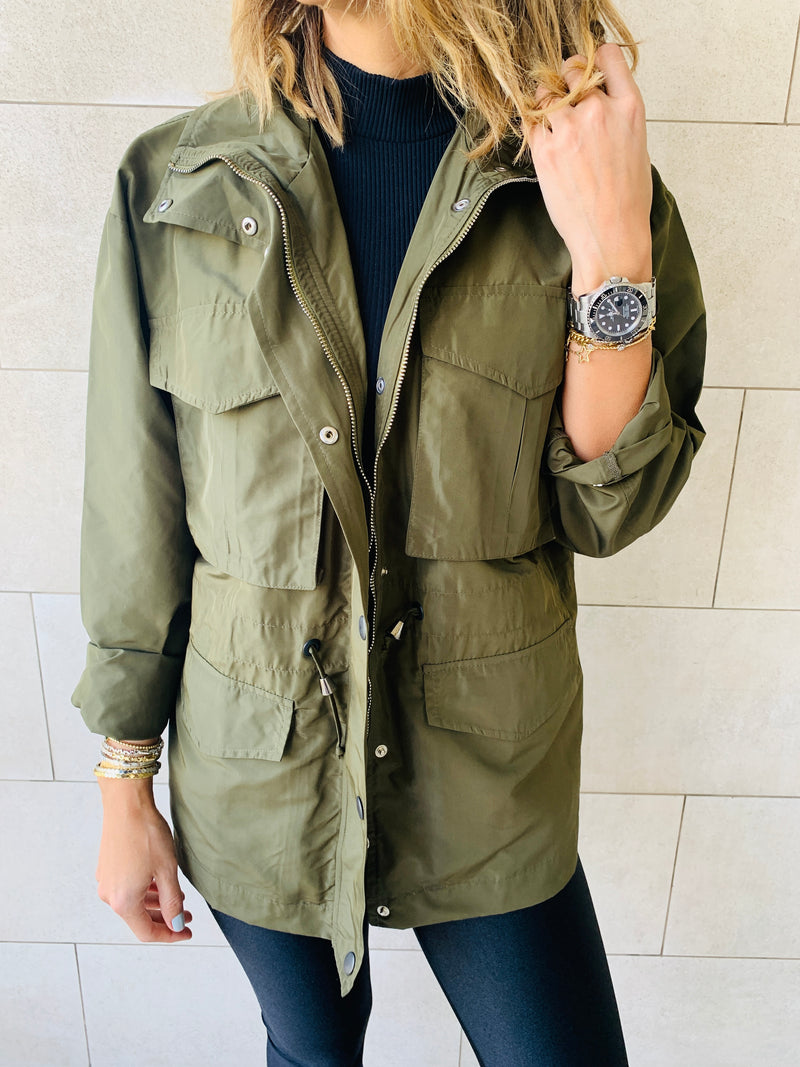 Olive Safari Jacket