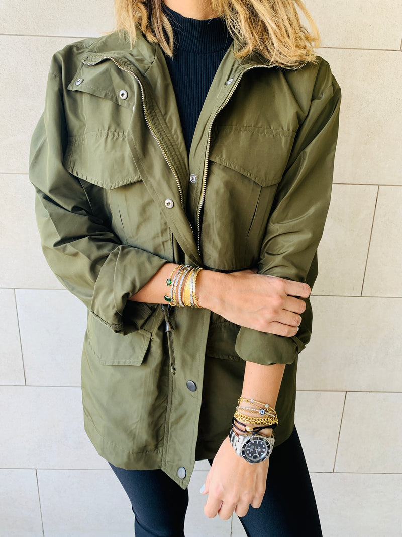 Olive Safari Jacket