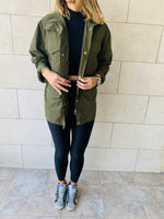 Olive Safari Jacket