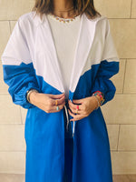 Blue Looking Sporty Colorblock Overshirt