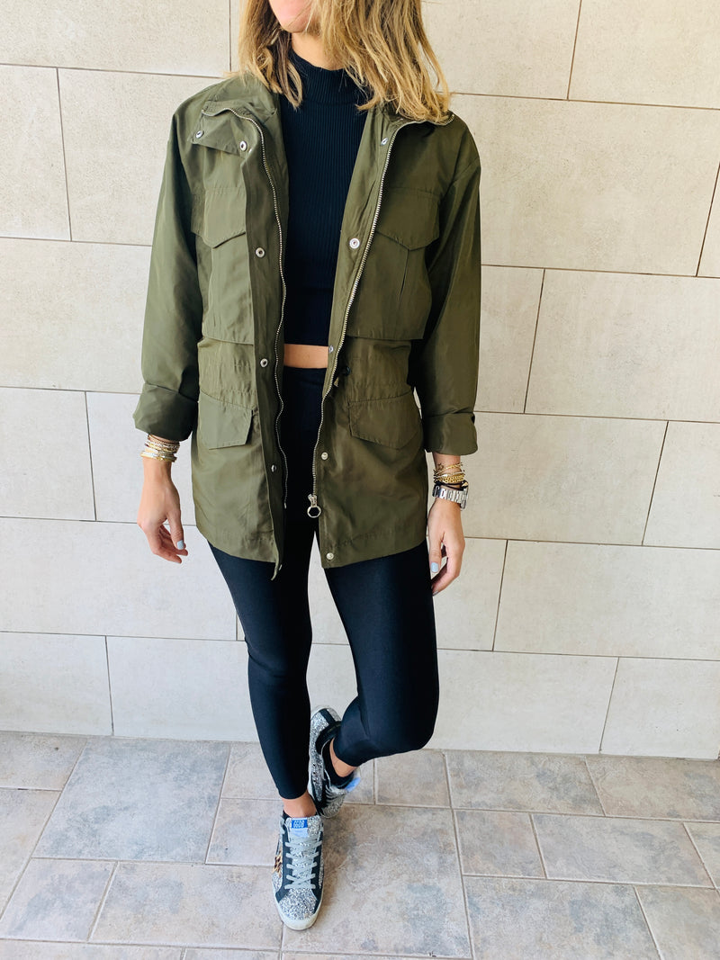 Olive Safari Jacket