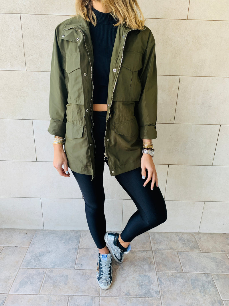 Olive Safari Jacket