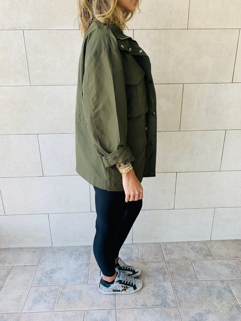 Olive Safari Jacket