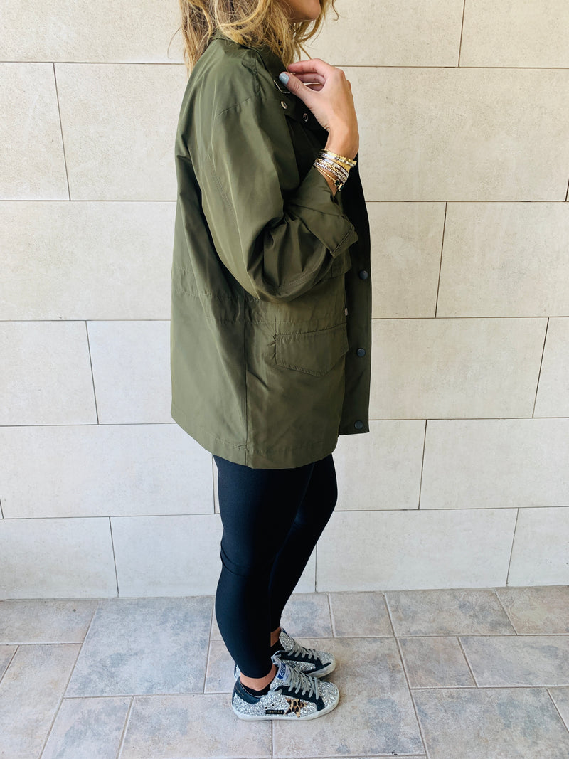 Olive Safari Jacket