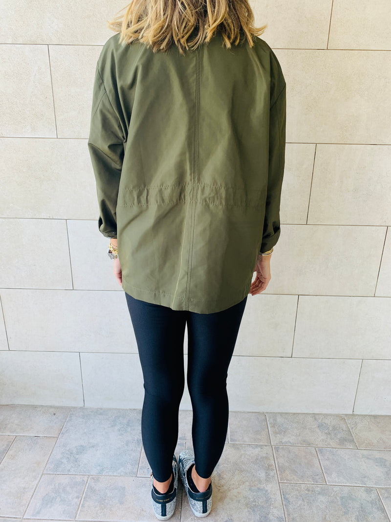 Olive Safari Jacket