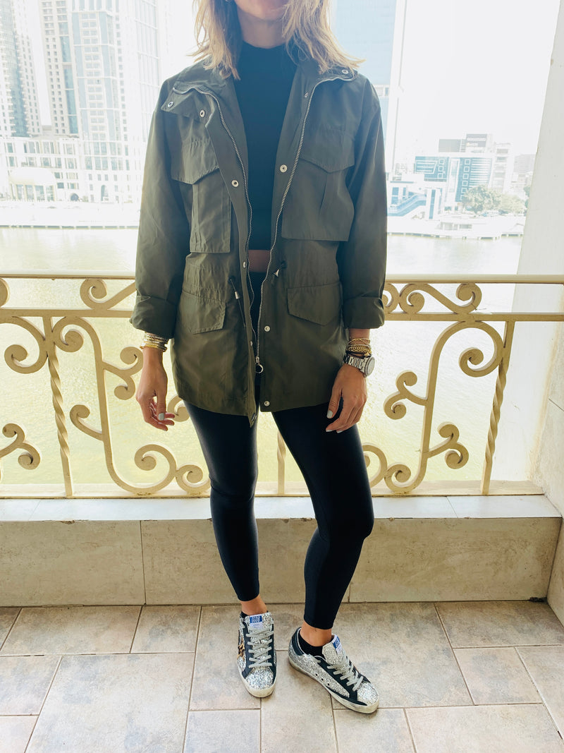 Olive Safari Jacket