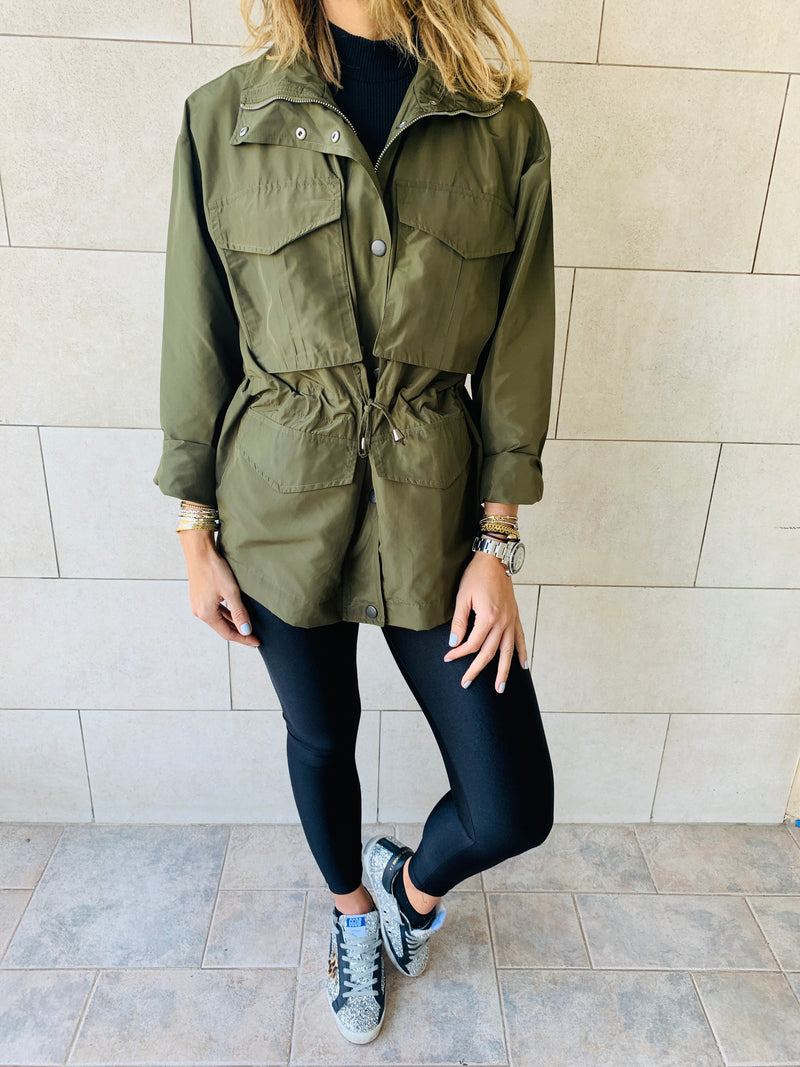 Olive Safari Jacket