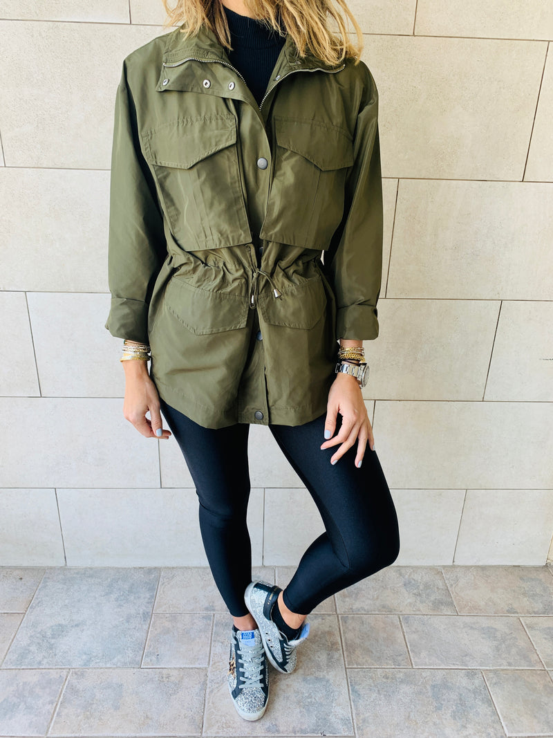 Olive Safari Jacket
