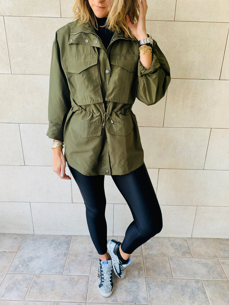 Olive Safari Jacket